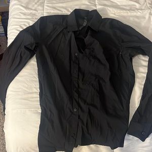 Black lululemon dress shirt
